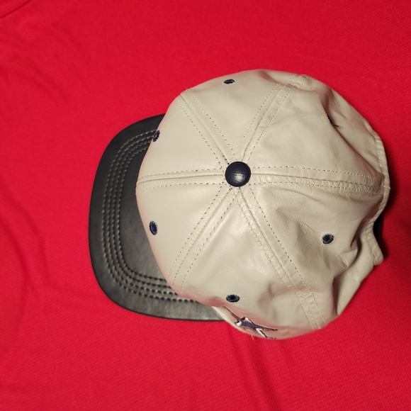 Vintage Dallas Cowboys Leather Hat - Picture 5 of 9